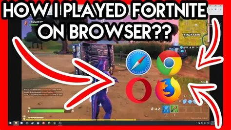 How do i play fortnite on my browser