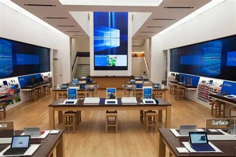 What is inside microsoft store