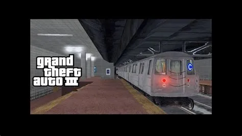 Can you ride the subway in gta 3