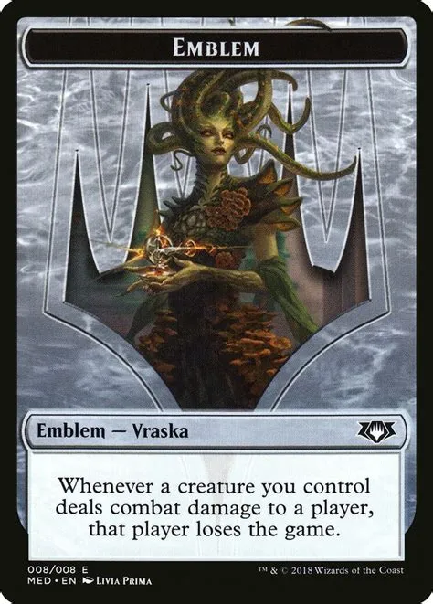 Can a planeswalker emblem be destroyed