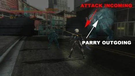 Can you parry everything in metal gear rising