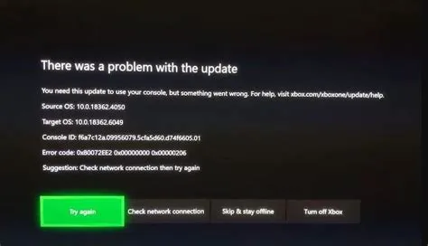 What is error code 0x87e1138 on xbox