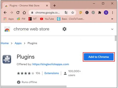 How do i open chrome plugins