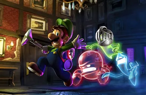 What type of game is luigis mansion