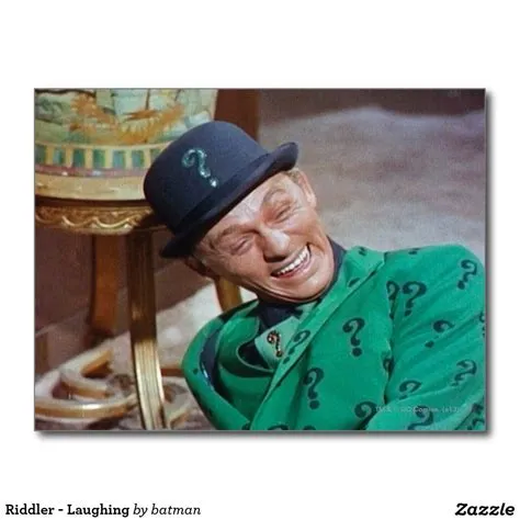 Who is riddler laughing