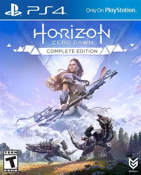 What is the difference between horizon zero dawn standard edition and complete edition