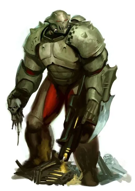 Who is the largest character in 40k