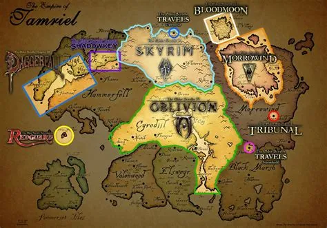 What world does elder scrolls take place