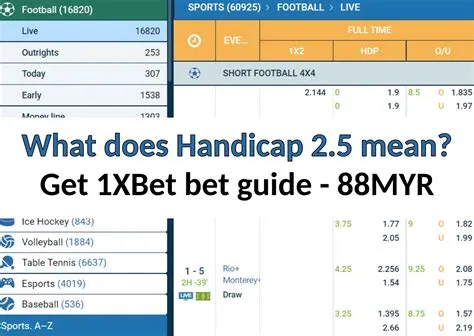 What does total over 2.5 means in 1xbet