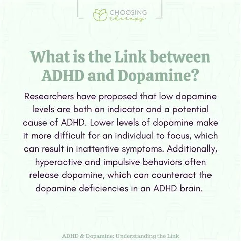 Does adhd lack dopamine