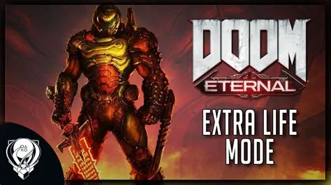 How does extra life mode work in doom eternal