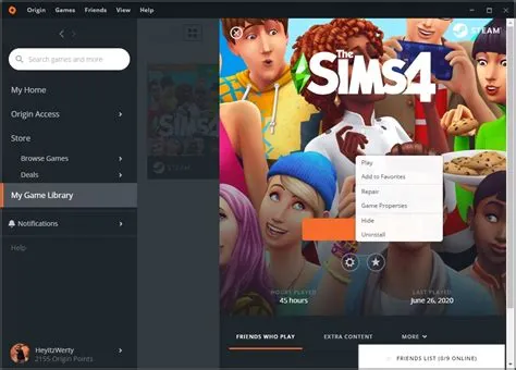 Can i transfer sims from origin to steam