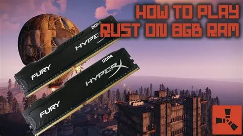 How much ram is rust