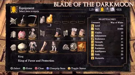 How do you select a covenant in dark souls 3