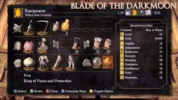 How do you select a covenant in dark souls 3?