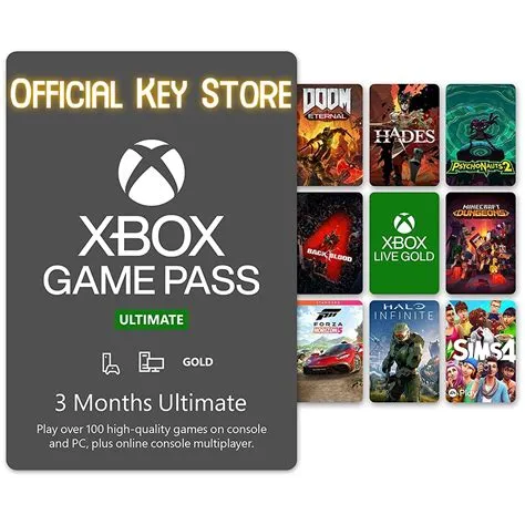 How long is xbox pass ultimate