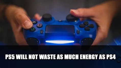 Does ps5 waste electricity