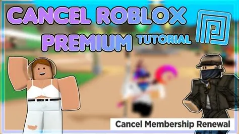 Why cant i cancel my roblox renewal