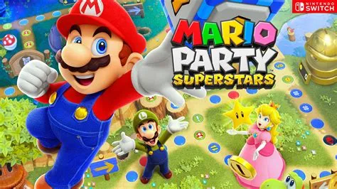 Can you play mario party superstars without internet