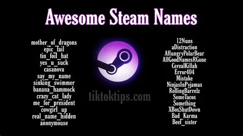 Can 2 people have the same steam name