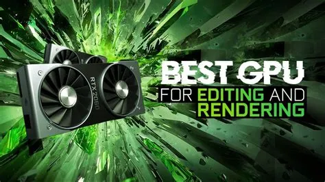 Is amd gpu good for video editing