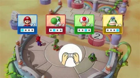 Is mario party a 4 player game