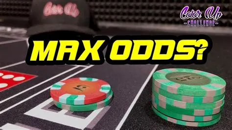 What are the max odds in vegas craps