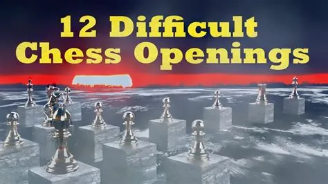 What is the hardest opening in chess