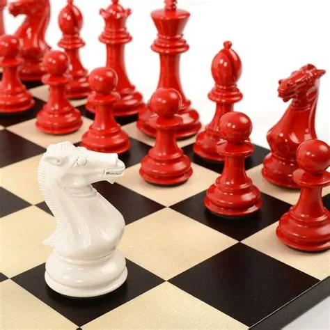 Why is chess red