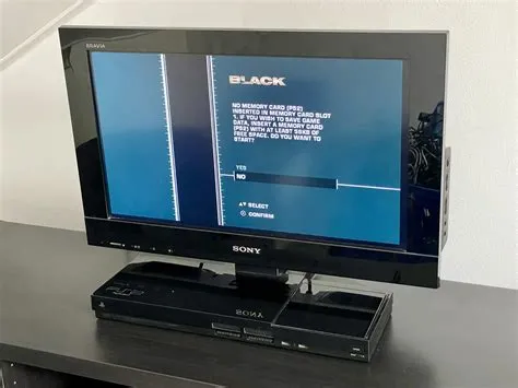 Can you play ps2 on new tv