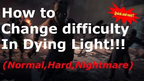 What difficulty is easy in dying light