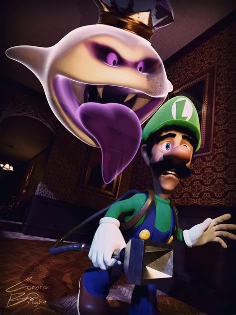 Is luigis mansion 3 scary for kids