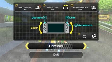 What is the difference between manual and automatic controls in mario kart wii