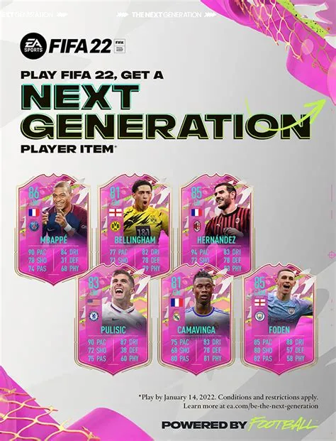 How do you claim a generation player on fifa 22