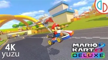 Does mario kart 8 deluxe run 60fps?