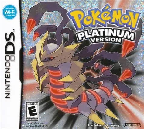 Is pokemon platinum on the 2ds