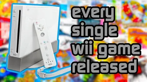 What was the last wii game ever