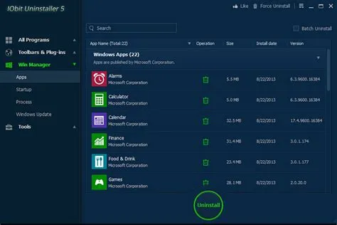 Is iobit uninstaller better than windows uninstaller