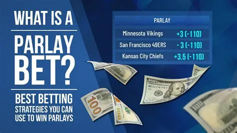 What is the best parlay bet strategy