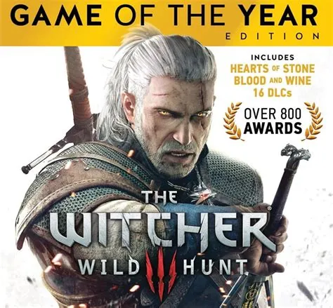 Does the witcher 3 game of the year edition come with everything