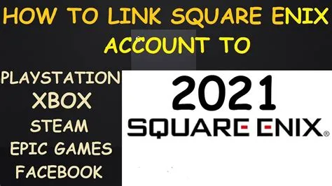 How do i link my square enix account to ps5 ffxiv