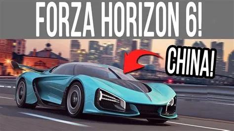 Is forza horizon 5 in china