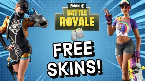 Are fortnite skins free