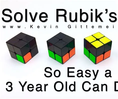 Is solving a 2x2 rubiks cube easier than a 3x3