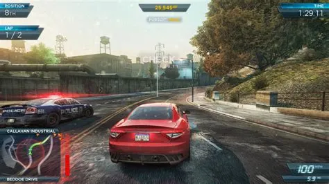 Is nfs most wanted 2012 online or offline