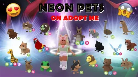 How many pets do you need to make a neon in adopt me