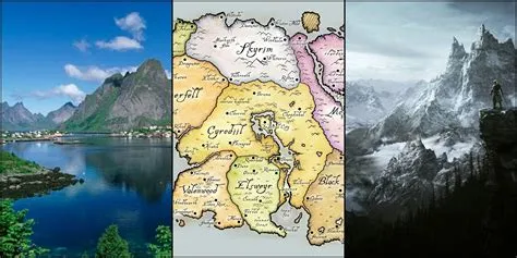 Where is skyrim based in real life