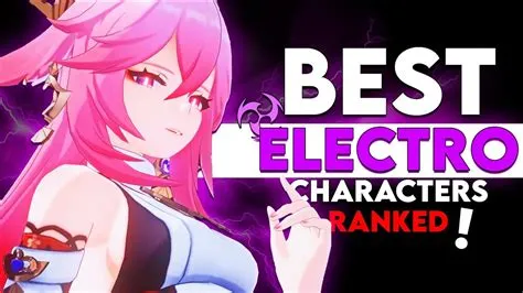 Which character is best against electro