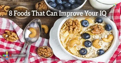 What foods increase iq