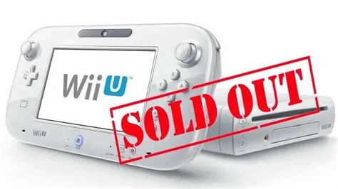 Did the wii u sell out